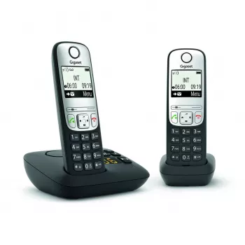 Belaidis telefonas Gigaset A690 A Duo juodas