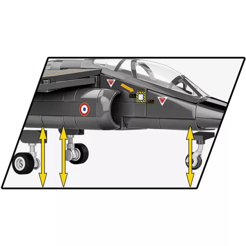 Konstruktorius COBI Alpha Jet Ginkluotosios pajėgos 364 detalės