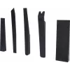 Plastikinių pleištų rinkinys ks tools 911.8160, atsparus smūgiams, 5 vnt.