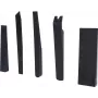 Plastikinių pleištų rinkinys ks tools 911.8160, atsparus smūgiams, 5 vnt.