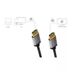 HDMI kabelis 4K/60Hz, ALU, juodas, 5m