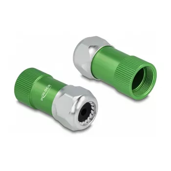 DeLOCK Kabelio įvadas 6,4 mm Aliuminis IP67 Atsparus vandeniui Su apsauga nuo įtempimo