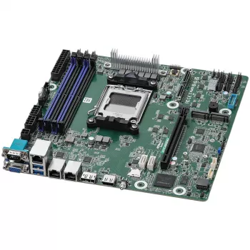Motininė plokštė ASRock EPYC4000D4U KNOLL3 X300 Micro ATX Socket AM5 DDR5 4 DIMM 48 GB SATA III Gigabit LAN