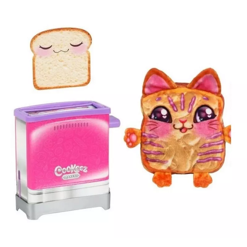 Minkštas kvapnus skrudintos duonos žaislas „Cookeez Makery“ Cobi MO-23522