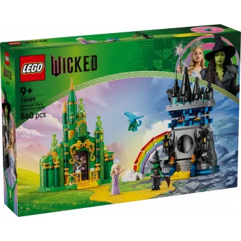 LEGO Wicked 75689 – Smaragdinis miestas ir Kiamo Ko pilis