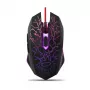 Esperanza MX211 LIGHTNING - USB pelė - optinė - 6 mygtukai - juoda
