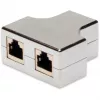 Tinklo jungtis Digitus CAT 5e RJ45 modulinė mova ekranuota pilka
