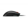 Laidinė USB-A pelė Lenovo 120 – juoda, ambidekstrinė, 1600 DPI, 3 mygtukai, 1,5 m kabelis