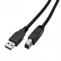 USB A–B laidas Captiva 80292, 2 m, juodas