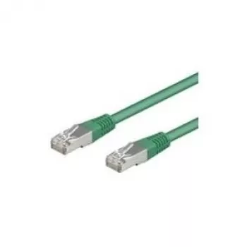 Wentronic Goobay CAT 5e Patch Cable, F/UTP, Žalias, 5 m - CCA vario mišinys (50183)