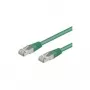 Wentronic Goobay CAT 5e Patch Cable, F/UTP, Žalias, 5 m - CCA vario mišinys (50183)