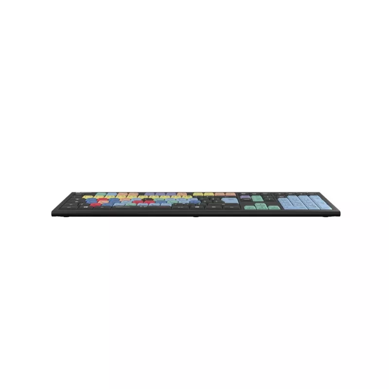 Klaviatūra Logickeyboard LKB-CBASE-A2PC-FR Universal USB AZERTY prancūziška juoda