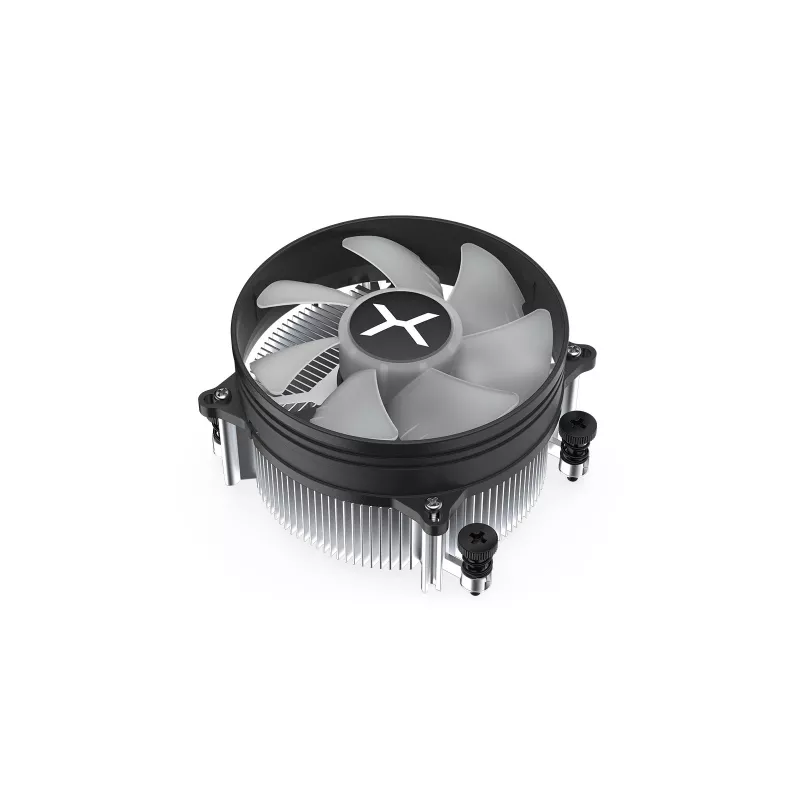 CPU aušintuvas KRUX Integrator RGB KRX0093 su 120 mm PWM ventiliatoriumi, ARGB apšvietimu, 85 W TDP, AM4 lizdui
