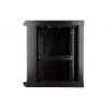 Sieninis tinklo spintos korpusas Extralink 9U 600x450 Juodas