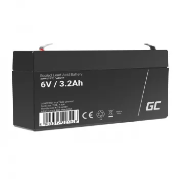 Akumuliatorius UPS Green Cell AGM14, 6V 3.2Ah, VRLA