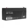 Akumuliatorius UPS Green Cell AGM14, 6V 3.2Ah, VRLA