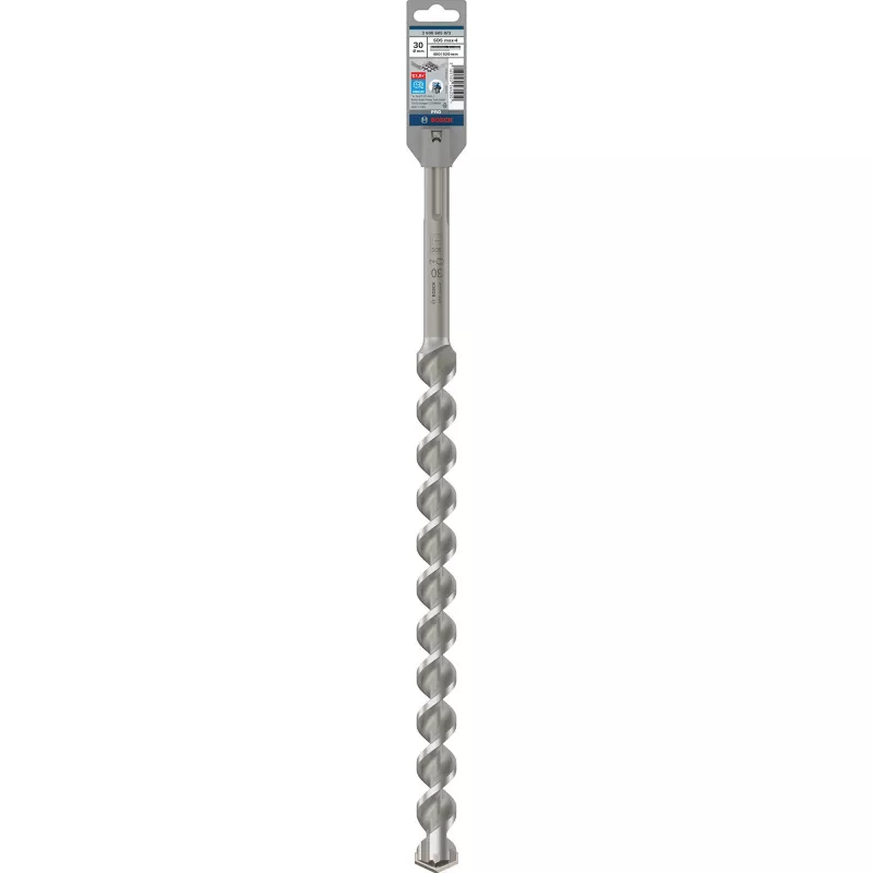 Bosch SDS max-4 gręžtuvas, rotacinis plaktukas, 3 cm, 520 mm, plyta, betonas, 40 cm, SDS Max