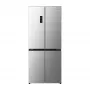 Gorenje HZSF46962 NRM819E61X G600 šaldytuvas su šaldikliu, pilka spalva, plienas, stiklas, 460 L, SN-N, C