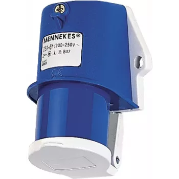 MENNEKES 847 Kištukinis lizdas mėlynas