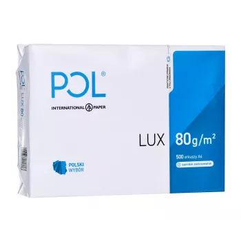 Kopijinis popierius biurui POLLUX (A4; 80 g/m²; 500 lapų; baltas, matinis)