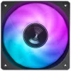 JONSBO SL-120CW 120 mm RGB korpuso ventiliatorius, 3 kontaktų, baltas