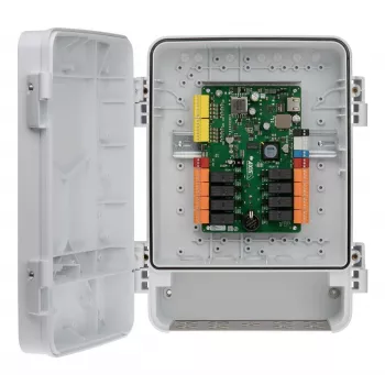 AXIS A9188-VE tinklo I/O relių modulis su AXIS T98A15-VE stebėjimo spintele