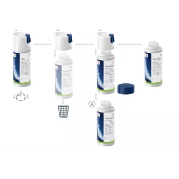 JURA pieno sistemos valiklis mini tabletės 180 g papildomas buteliukas
