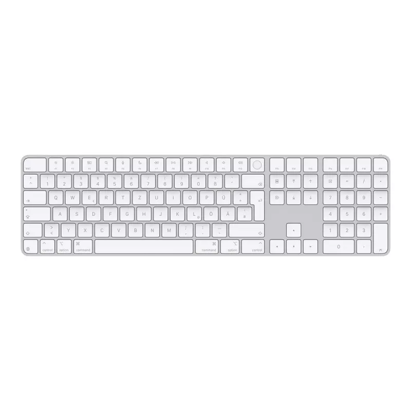 Apple Magic Keyboard MXK73D/A Universal USB + Bluetooth QWERTZ Vokiškas Baltas