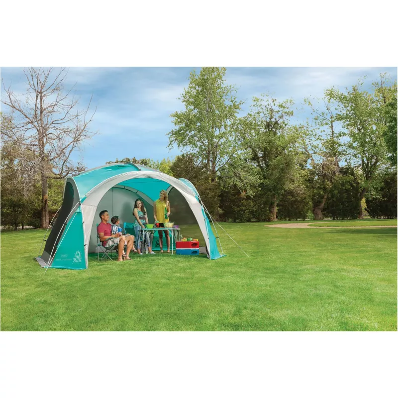 Event Dome Shelter XL, 4,5 x 4,5 m, paviljonas Šviesiai mėlyna/Pilka