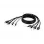 Belkin Secure KVM kombinuotas kabelis - vaizdo / USB / garso kabelis - TAA atitikmuo - USB, Mini-Jack, HDMI (M)