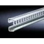 Rack bėgelis Rittal 4943.000, plieninis, sidabrinis, gylis 455 mm, pakuotė po 6 vnt.