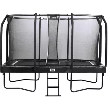 Tramplinas Salta First Class stačiakampis 214 x 366 cm, juodas