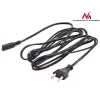 Maclean MCTV-809 maitinimo kabelis, EU kištukas – Figure-8 (C7), 1,5 m