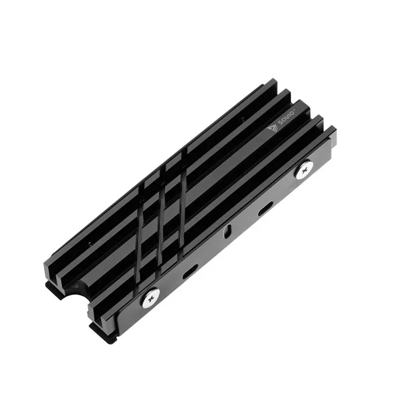 Oro aušintuvas SAVIO M.2 NVMe 2280 AK-60 Juodas šilumos šalintuvas 22x80 mm SSD