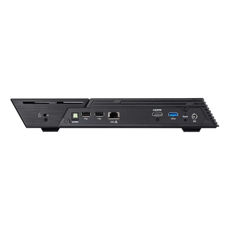 Asustor FS6712X NAS / saugojimo serveris kompaktiškas Intel® Celeron® N5105 4 GB DDR4 0 TB Juodas
