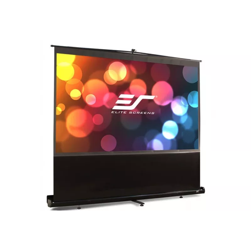 Elite Screens ezCinema Series F100NWH 100 colių nešiojamas projektoriaus ekranas 16:9