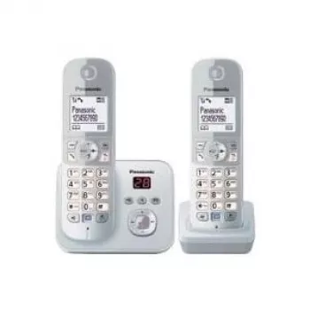 Panasonic KX-TG6822GS Sidabrinis belaidis telefonas