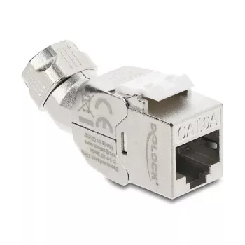 RJ45 Keystone modulis lizdas Cat.6A DELOCK 90798 su LSA užspaudimu