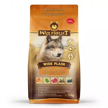 WOLFSBLUT Wide Plain Light Horse su saldžiosiomis bulvėmis - sausas šunų ėdalas - 2kg