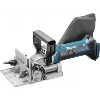 Makita DPJ180ZJ akumuliatorinis biskvito pjaustytuvas 18V be akumuliatoriaus ir įkroviklio