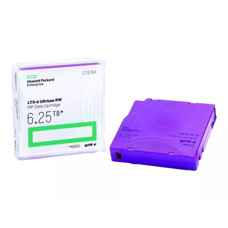 HPE LTO-6 Ultrium 6,25 TB RW duomenų kasetė