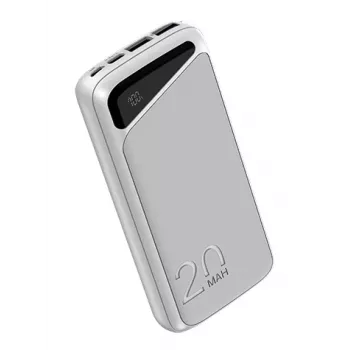 Nešiojamas išorinis akumuliatorius Navitel PWR20 MX WHITE 20000 mAh