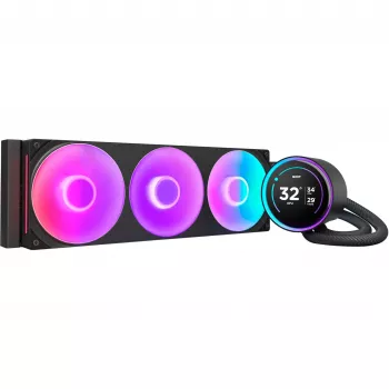 NZXT Kraken Elite 360 RGB procesoriaus vandens aušintuvas 360 mm juodas