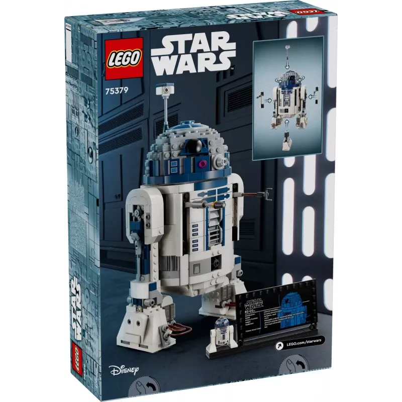 LEGO Star Wars konstruojamas droidas R2-D2 rinkinys 75379 – 1050 dalių, 10+ metų