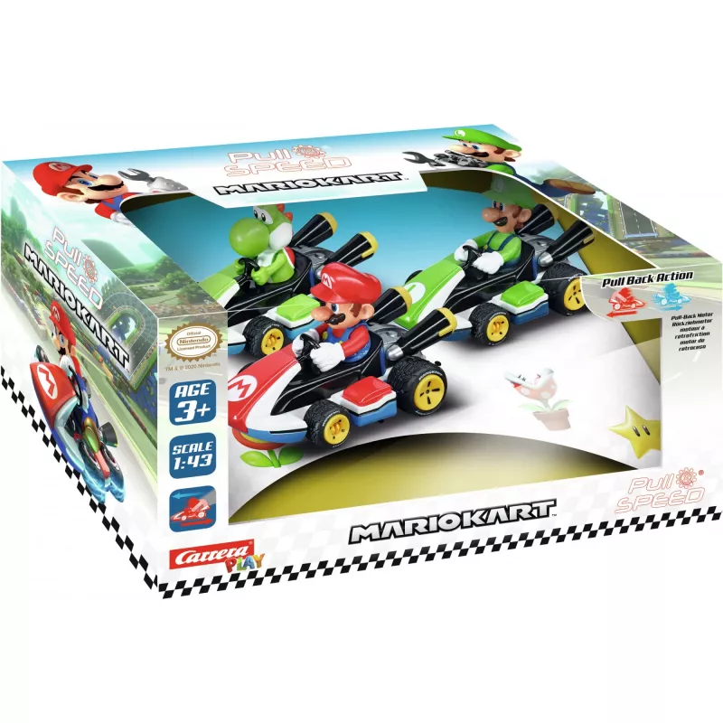 Automobilis Carrera RC Mario Kart 8 Pull & Speed