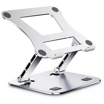 Inter-Tech NBS-300 nešiojamojo kompiuterio stovas, aliuminis, 43,2 cm (17 inch) (88885590)