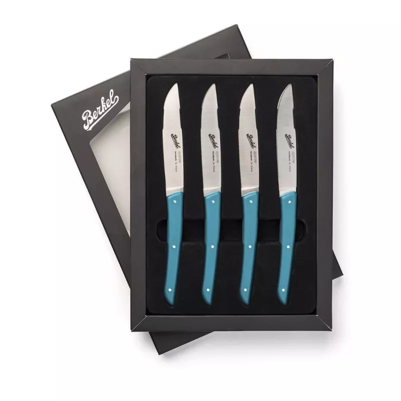 Steakiniai peiliai Berkel KCO4SW11SRPBL Nerūdijantis plienas 4 vnt 11 cm ašmenys