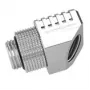 Barrow FBFTWT45-V2 S adapter 45° G1/4 motelė-moteriai sidabrinis