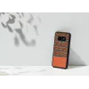 Dėklas Samsung Galaxy S10e man and wood – rudas languotas su juodu apvadu