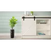 komoda 160x80x35 GRANERO baltas/blizgi balta